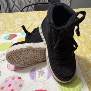 BILLY Black High-Top Sneakers